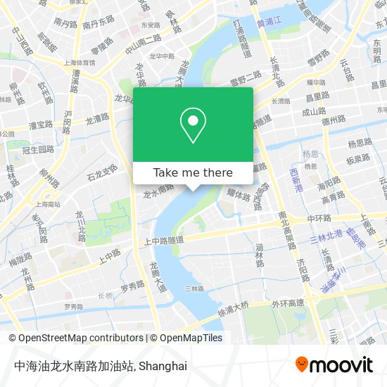 中海油龙水南路加油站 map