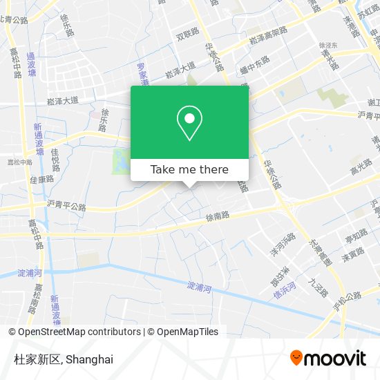 杜家新区 map
