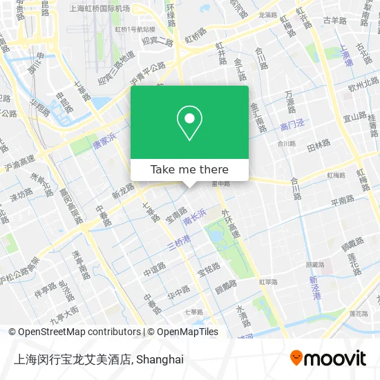 上海闵行宝龙艾美酒店 map