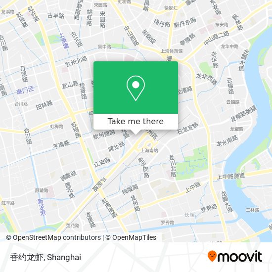 香约龙虾 map
