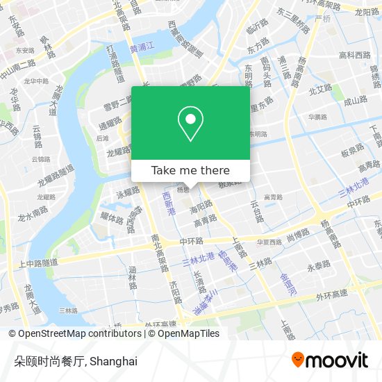 朵颐时尚餐厅 map