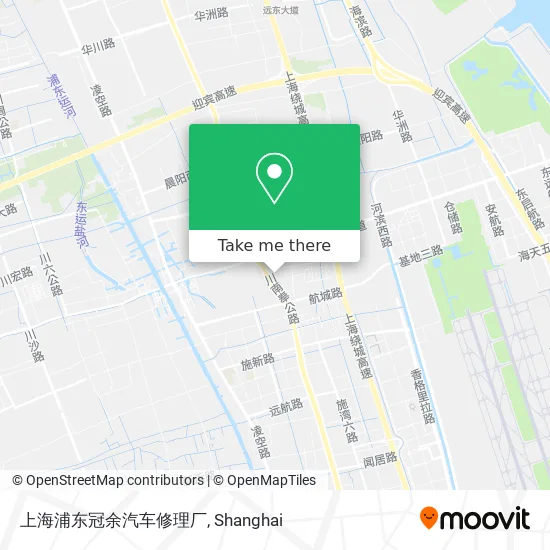 上海浦东冠余汽车修理厂 map