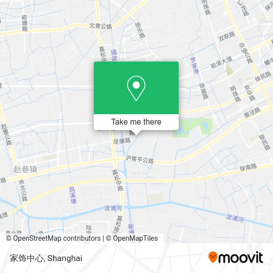 家饰中心 map