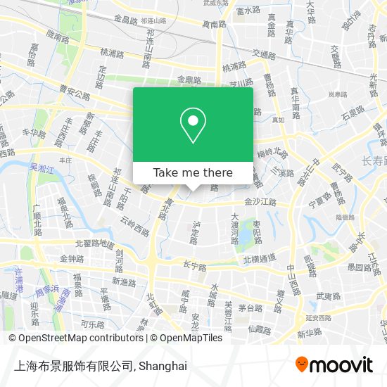 上海布景服饰有限公司 map