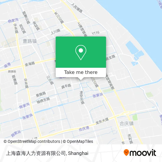 上海森海人力资源有限公司 map