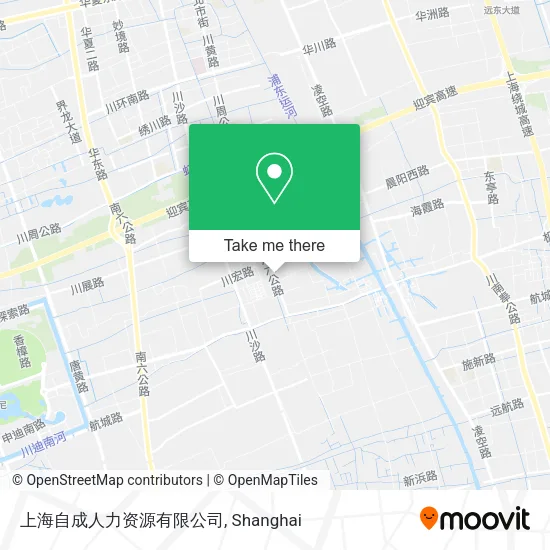 上海自成人力资源有限公司 map