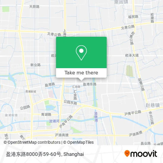 盈港东路8000弄59-60号 map