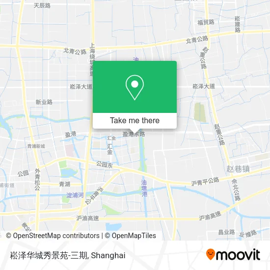崧泽华城秀景苑-三期 map