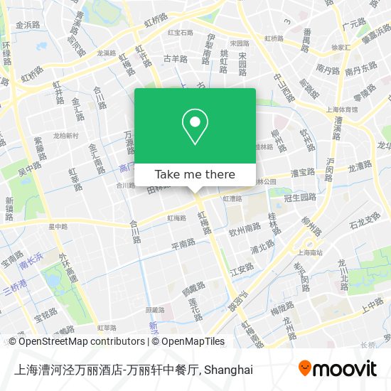 上海漕河泾万丽酒店-万丽轩中餐厅 map