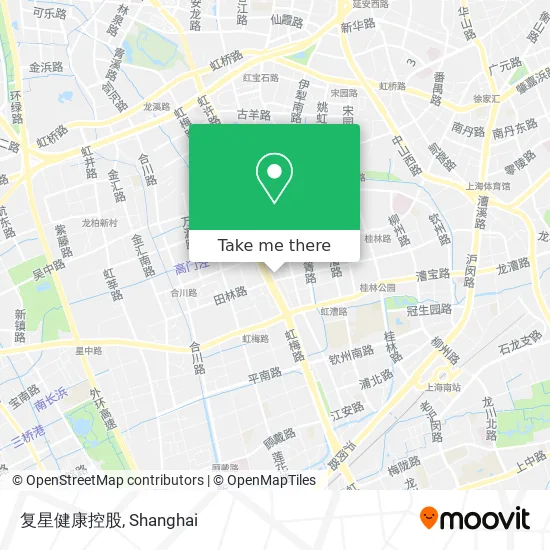 复星健康控股 map