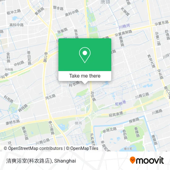 清爽浴室(科农路店) map