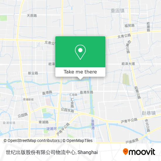 世纪出版股份有限公司物流中心 map