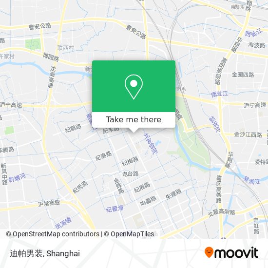 迪帕男装 map