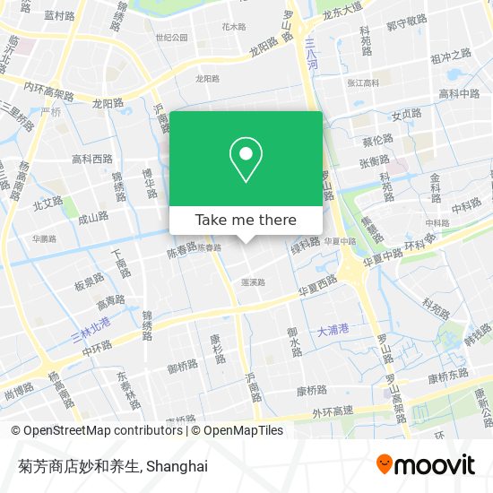 菊芳商店妙和养生 map