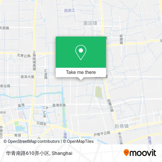 华青南路610弄小区 map