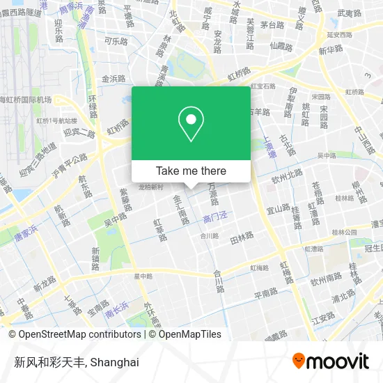 新风和彩天丰 map