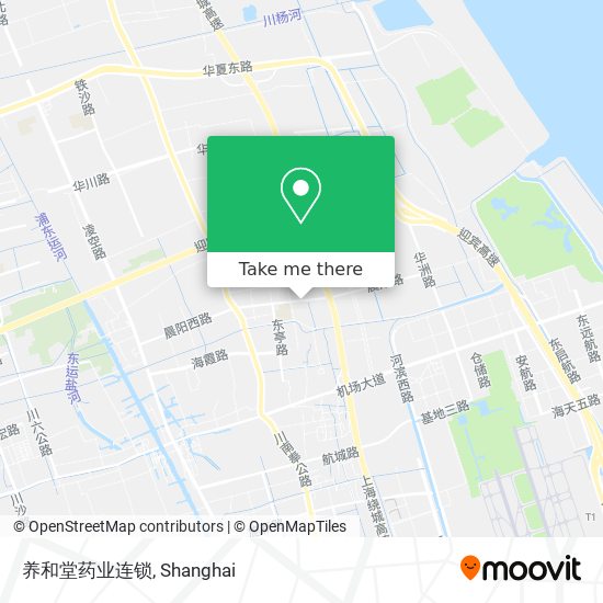 养和堂药业连锁 map