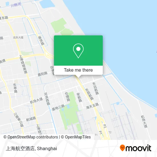 上海航空酒店 map