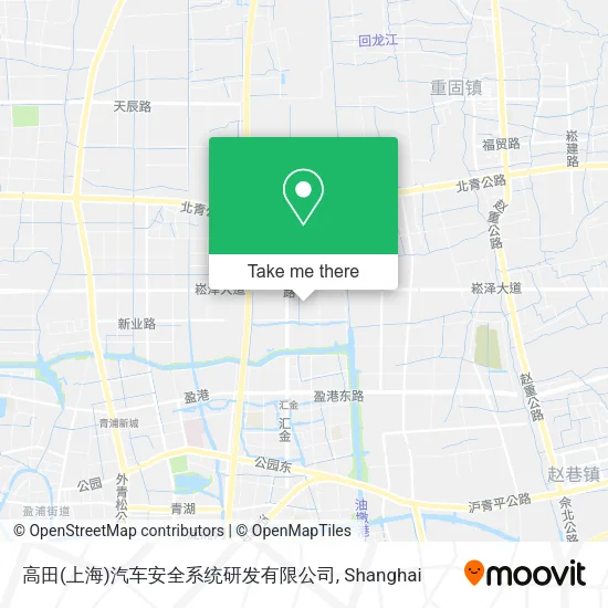 高田(上海)汽车安全系统研发有限公司 map