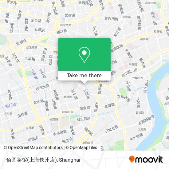 佰圆宾馆(上海钦州店) map