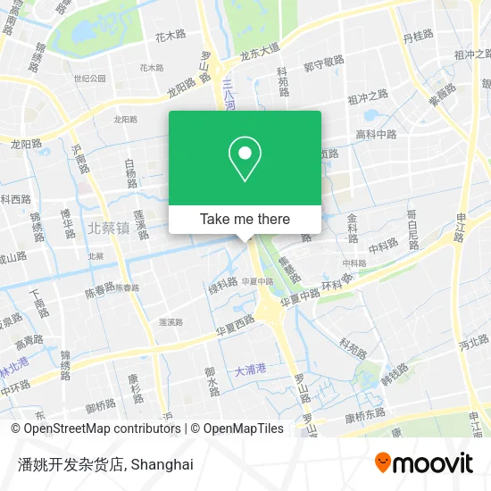 潘姚开发杂货店 map