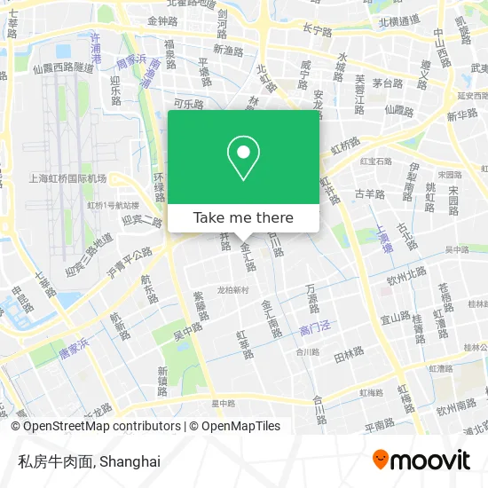 私房牛肉面 map