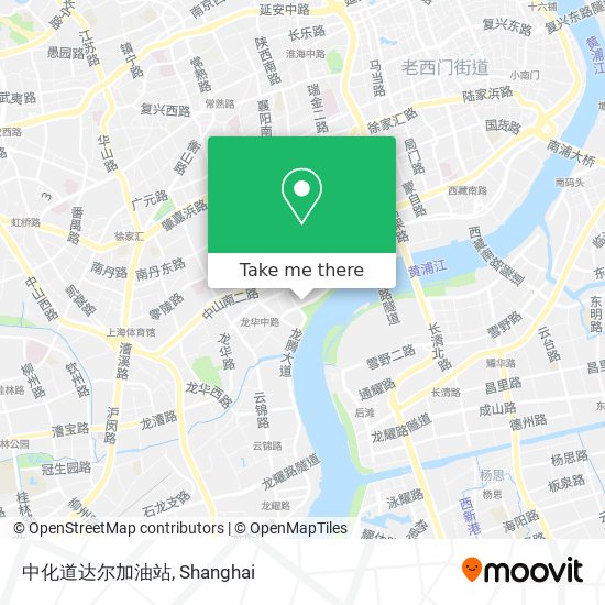 中化道达尔加油站 map