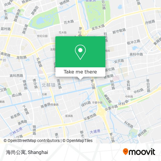 海尚公寓 map