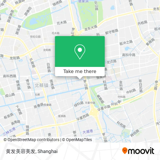 黄发美容美发 map