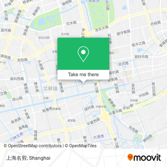上海名剪 map