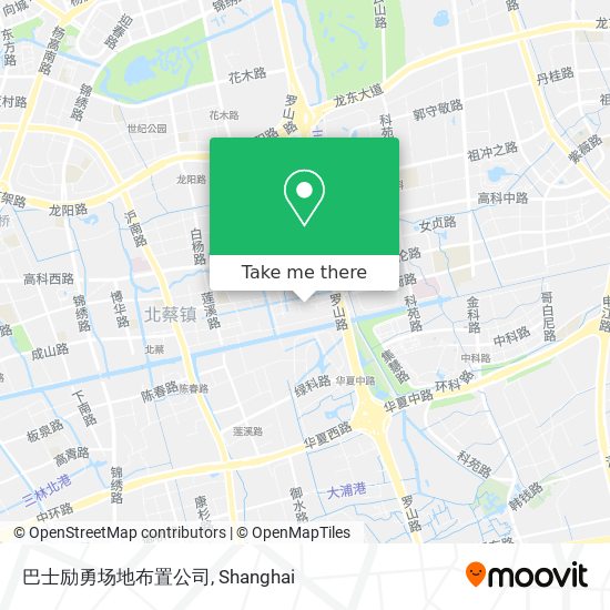 巴士励勇场地布置公司 map