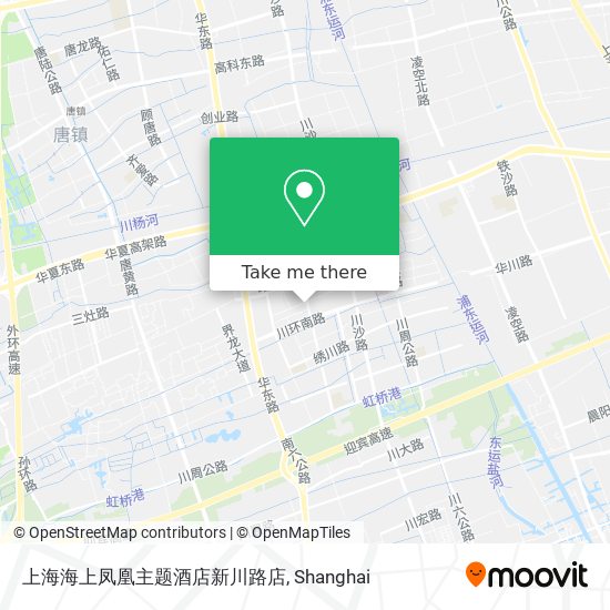 上海海上凤凰主题酒店新川路店 map