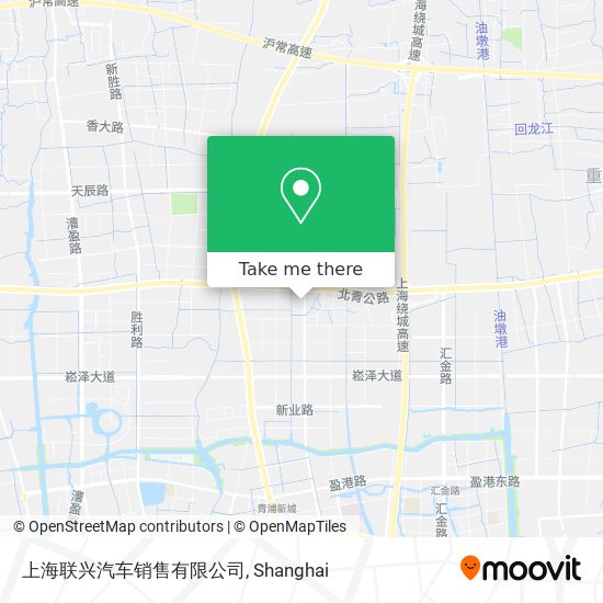 上海联兴汽车销售有限公司 map