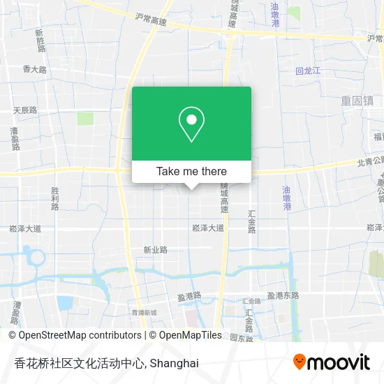 香花桥社区文化活动中心 map