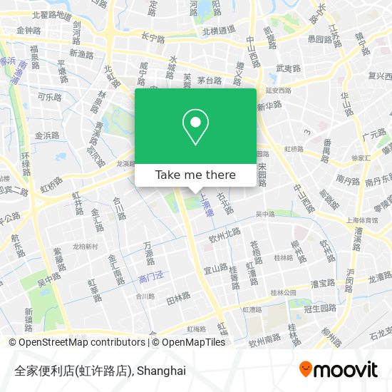 全家便利店(虹许路店) map