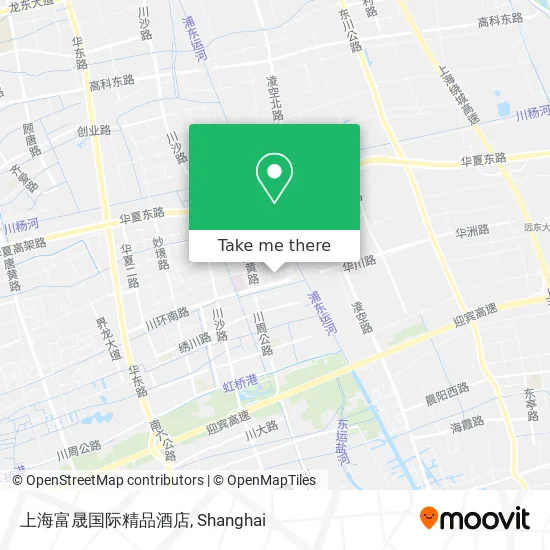 上海富晟国际精品酒店 map