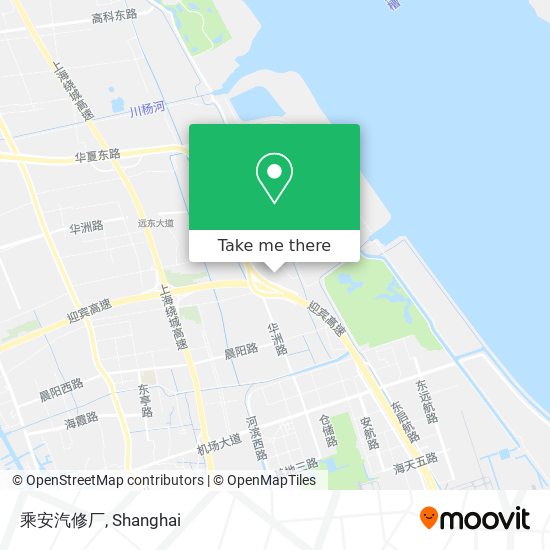 乘安汽修厂 map