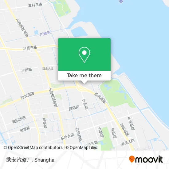 乘安汽修厂 map