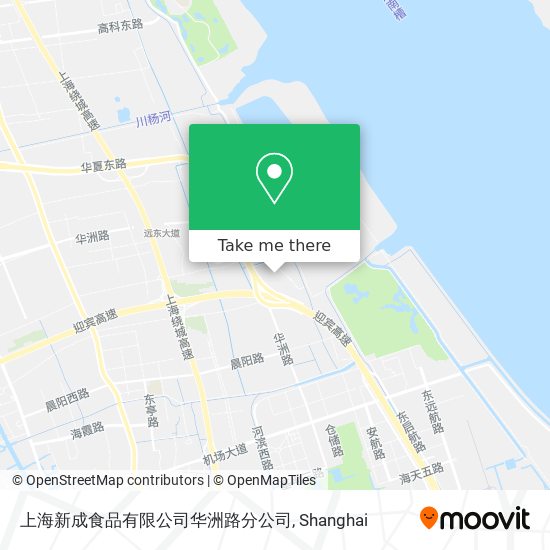 上海新成食品有限公司华洲路分公司 map