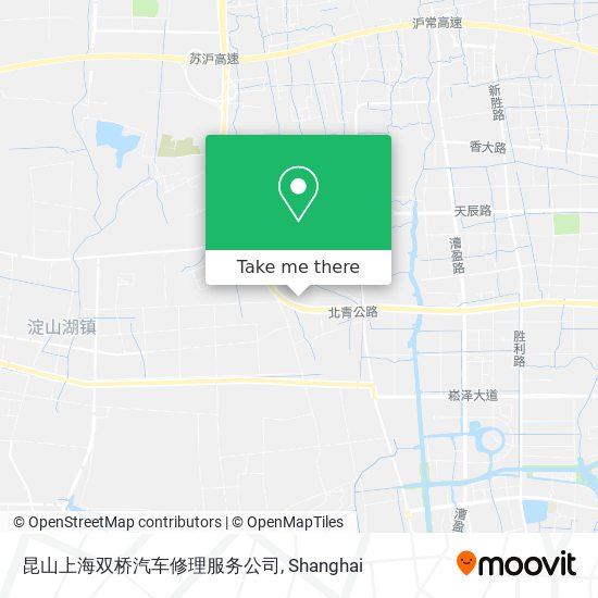 昆山上海双桥汽车修理服务公司 map