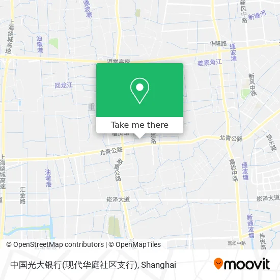 中国光大银行(现代华庭社区支行) map