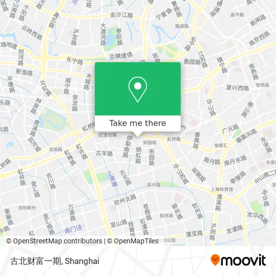 古北财富一期 map