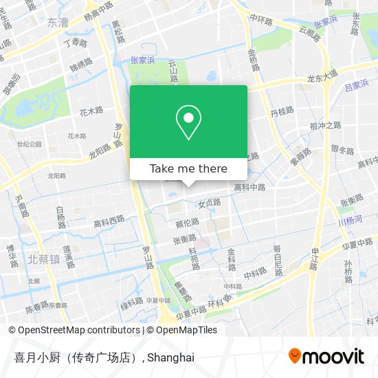 喜月小厨（传奇广场店） map