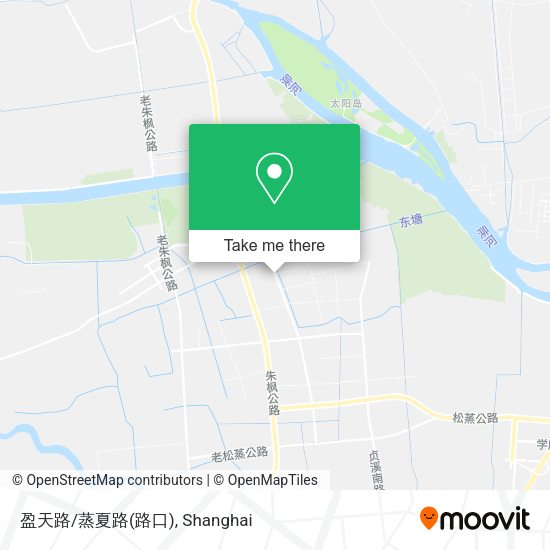 盈天路/蒸夏路(路口) map