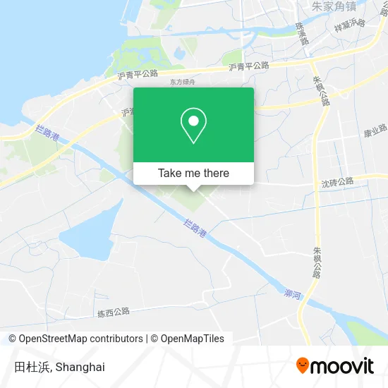 田杜浜 map