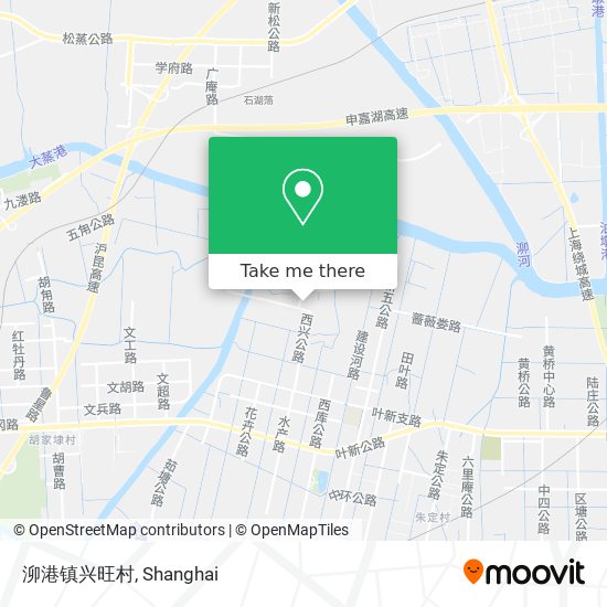 泖港镇兴旺村 map