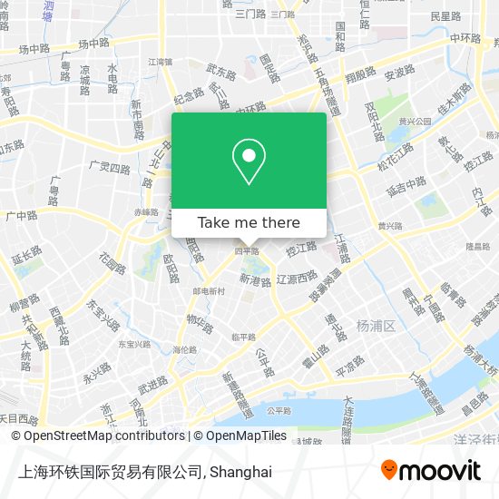 上海环铁国际贸易有限公司 map