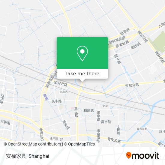 安福家具 map