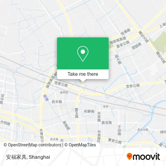 安福家具 map