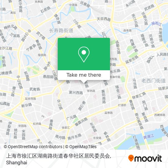 上海市徐汇区湖南路街道春华社区居民委员会 map